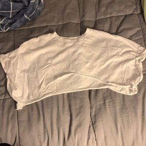 White crop top, Bershka, Xs
